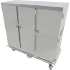 Thumbnail image #1 for IMC/Teddy TC-27 Insulated Stainless Steel Tray Delivery Cart, 27-Tray Capacity, 15" x 20" Trays, 3 Hinged Doors