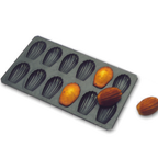 Thumbnail image #1 for Matfer Bourgeat Exopan 310731 12-Cavity Madeleine Baking Pan, Nonstick Coated Steel, 14 x 8 in