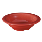 Thumbnail image #1 for G.E.T. Diamond Harvest B-454-CR Melamine Bowl, 4-1/2 oz, Cranberry, 4-3/4" Diameter x 1-1/4"H Case of 4 Dozen