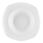Thumbnail image #1 for CAC China Universal UVS-SQ120 Square Porcelain Pasta Bowl, 25 oz, 11" 1 Dozen