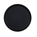 Thumbnail image #1 for Cal-Mil Cove 26143-8-13 Round Matte Black Melamine Plate, 8" Diameter Case of 6