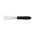 Thumbnail image #1 for CAC China SPSP-4BK Butter Knife Spreader, 3-7/8", Stainless Steel, Serrated Black Plastic Handle Case of 144