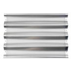 Thumbnail image #1 for TableCraft 13525 Aluminum Baguette Pan, 4 x 24-Inch Channels, Silicone-Glazed Nonstick Case of 6