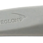 Thumbnail image #1 for JB Prince M989 Oyster Knife, 2" Stainless Steel Blade, 3 Teeth, Blue/Gray Anti-Slip Rubber Handle