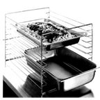 Thumbnail image #1 for SPG International Amco TSSTC Steam Table Pan Rack, 8 Slides, 1-1/2 in OC, Wire, Plated, 22-1/4 x 15-5/8 x 14 in H