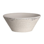 Thumbnail image #2 for Steelite International Creations, Pompeii 7194TM082 V-Shape Melamine Bowl, 30 oz, Round, Pompeii Stone