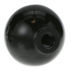 Thumbnail image #1 for AllPoints Foodservice Parts & Supplies 221049 Ball Knob, 1-11/16" Diameter x 1-11/16" Height, 3/8"-16 Thread, Brass Insert