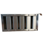 Thumbnail image #1 for Cadco VariKwik™ VK-VH-GF ™ Grease Filter with Smooth Baffles and Direct-Drain Design