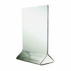Thumbnail image #1 for Thunder Group PLMH002 Table Card Holder, 4 x 6 in, Clear Acrylic, Flat Base Case of 72