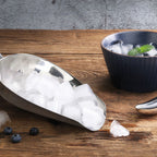 Thumbnail image #2 for New Star Foodservice Inc. 1028546 36 oz Stainless Steel Utility Scoop, Round Bottom Case of 36