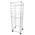 Thumbnail image #1 for Renfro Industries Inc. RIBKRI1012 . 12-Tray End-Loading Bread Rack, Wire Steel, with 4" Polyurethane Swivel Casters