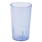 Thumbnail image #1 for Alegacy Foodservice Products PT5B 5 oz Blue Textured SAN Plastic Tumbler Case of 12