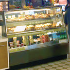 Thumbnail image #1 for RPI Industries Manhattan SCRFC6048R-MSAR 60-inch Self-Contained Refrigerated Display Case with Ambient Top, Full-Service Top and Grab-and-Go Bottom