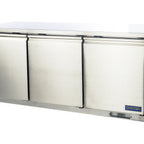 Thumbnail image #1 for Stanton Trading STC-UCF-72 Three-Section Undercounter Freezer, Self-Contained, 3 Solid Self-Closing Doors, Stainless Steel Exterior