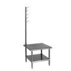 Thumbnail image #1 for Eagle Group UR-501 Commercial Utensil Rack for Mixer Stand, Table-Mount, 54"H Stainless Steel