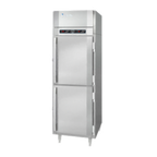 Thumbnail image #1 for Victory Refrigeration UltraSpec™ RSA-1D-S1-EW-HD-HC One-Section Reach-In Refrigerator, 24.08 cu. ft., Half-Height Solid Doors, Stainless Steel