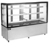 Thumbnail image #5 for 72-Inch Square Glass Floor Refrigerated Display Case, Self-Contained, 3 Shelves