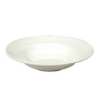 Thumbnail image #1 for 1880 Hospitality Vision by Oneida® F1150000740 Round Bone China Soup Bowl, 31 oz, 9-1/2" Diameter, Deep Embossed Rim Case of 2 Dozen