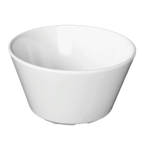 Thumbnail image #1 for Thunder Group Nustone NS302W 8 oz White Melamine Bouillon Cup, 3-7/8" Diameter Case of 16 Dozen