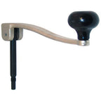 Thumbnail image #1 for AllPoints Foodservice Parts & Supplies Edlund 221039 Can Opener Handle Assembly with Arbor, Nickel-Plated Cast Iron, Blue Knob