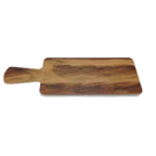 Thumbnail image #1 for G.E.T. Fo Bwa - EGS M127RC-HW Melamine Rectangular Serving Board, 12" x 7" x 1/2"H, with 4-1/2" Handle Case of 6