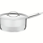 Thumbnail image #1 for Tramontina USA, Inc. 80113-003 3 Qt Stainless Steel Sauce Pan with Lid, Tri-Ply Base Case of 4