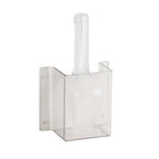 Thumbnail image #1 for Cal-Mil 623 Polycarbonate Scoop Guard with 6 oz Scoop, Wall Mount, 3"W x 6"D x 10-1/4"H