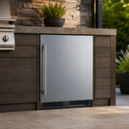 Thumbnail image #2 for Summit Commercial Summit Appliance SPR624OS Refrigerator, 4.3 cu. ft. capacity, Undercounter, Outdoor, 23.38"W x 22"D x 32"H, (3) adjustable