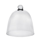 Thumbnail image #1 for Steelite International Creations, Creations Polycrystal 7100DR047 Clear Plastic Round Plate Cover Cloche, 5.5"