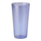 Thumbnail image #1 for New Star Foodservice Inc. 46441 20 oz Blue Pebbled SAN Plastic Stackable Tumbler Case of 6 Dozen