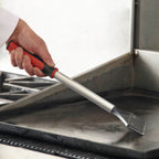 Thumbnail image #1 for Chef Master 90018 Griddle Scraper, 15-1/2" Aluminum Handle, 5-1/2" Stainless Steel Blade Case of 6