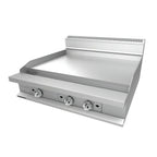 Thumbnail image #1 for Hestan HTG24 Countertop Gas Rangetop, 24", 1" Smooth Griddle Plate, Thermostatic Controls, Stainless Steel Front & Sides