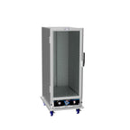Thumbnail image #1 for Lockwood Manufacturing CA55-PFIN-26CD-L-HH Mobile Heated Holding Cabinet, Insulated, Clear Left-Hinged Door, Aluminum