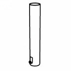 Thumbnail image #1 for G.E.T. Frilich 3158940 Replacement Juice Dispenser Tube, 4.2 qt (1.1 gal/4 L), Clear Acrylic