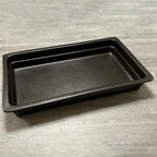 Thumbnail image #1 for Eastern Tabletop Ecoburner EB15402 Rectangular Porcelain Baking Dish, 300 fl oz, Pearl Black, 21 x 13 x 3 in
