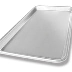 Thumbnail image #1 for Chicago Metallic Bakeware StayFlat® 45052 Third-Size Aluminum Sheet Pan, 9-5/16" x 17-3/4" x 1", 16 Gauge Case of 14