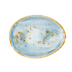 Thumbnail image #1 for Vertex China London Terra LTS-ESSD Oblong Hand-Painted China Sauce Dish, Aluminum Oxide Reinforced, Fully Glazed Foot Case of 2 Dozen