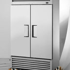 Thumbnail image #5 for True Mfg. - General Foodservice T-43-HC Two-Section Reach-In Refrigerator, Solid Swing Doors, 47-Inch Wide, Bottom-Mounted R290