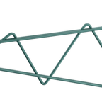 Thumbnail image #1 for GSW USA WSE-24B Wall-Mount Shelving Bracket, 24" Single, Green Epoxy