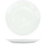 Thumbnail image #1 for International Tableware Brighton BR-888 9-inch Round Porcelain Plate with Narrow Rim Case of 2 Dozen