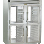 Thumbnail image #1 for Traulsen Spec-Line G21007P Two-Section Pass-Through Display Refrigerator, 50.2 cu. ft., Glass Doors, Self-Contained Top-Mounted Refrigeration