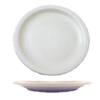 Thumbnail image #1 for International Tableware Brighton BR-16 Porcelain Plate, 10-3/8 in Round, Narrow Rim, European White Case of 2 Dozen
