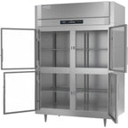 Thumbnail image #2 for Victory Refrigeration UltraSpec™ RSA-2D-S1-EW-HG-HC Two-Section Reach-In Refrigerator, 49 cu. ft., Wide Half-Height Glass Doors, Stainless Steel