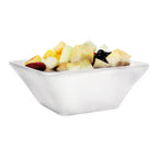 Thumbnail image #1 for Steelite International Kenny Mack KMK2802SH Square Resin Bowl, Shell, 10-1/2"L x 10-1/2"W x 4-1/4"H
