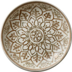 Thumbnail image #1 for Libbey Soulmate 803132141000402 Vitrified China Plate, 8-1/2" Round, Deep Coupe, Sienna