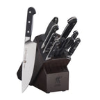 Thumbnail image #1 for Zwilling J.A. Henckels Zwilling Pro 1019136 9-Piece Forged German Stainless Steel Knife Set with Walnut Block