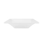 Thumbnail image #2 for G.E.T. Pebble Creek - EGS M1353RR-W . . Square Melamine Serving Bowl, 3 qt, 13-1/2" x 3"H, White, Pebble Textured Case of 6