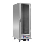 Thumbnail image #1 for Winholt Equipment INHPL-1825-UNC-DGT Mobile Insulated Heater/Proofer Cabinet, Full-Height Glass Door, Aluminum, 24"W x 32"D x 70"H