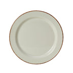 Thumbnail image #1 for Steelite International Steelite Performance, Brown Dapple 17140211 9" Round Narrow-Rim China Plate, Brown Dapple Case of 2 Dozen