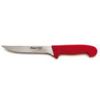 Thumbnail image #1 for Alegacy Foodservice Products Colorcode PC1286RD Boning Knife, 6" Blade, Red Plastic Handle, Stamped Case of 6